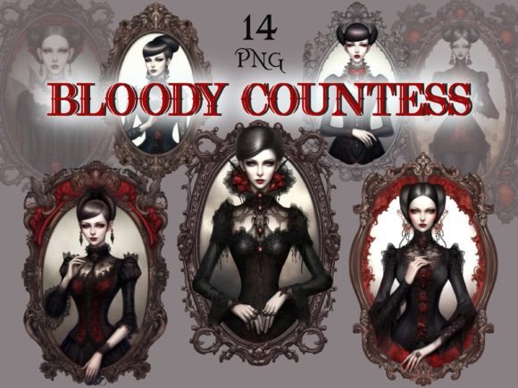 Download Bloody Countess, Dark Aesthetic Clipart - Dark aesthetic Collection