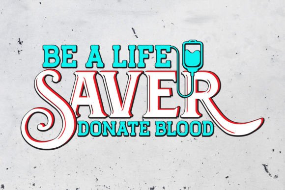 Download Be a Life Saver Donate Blood Design - Premium Resources
